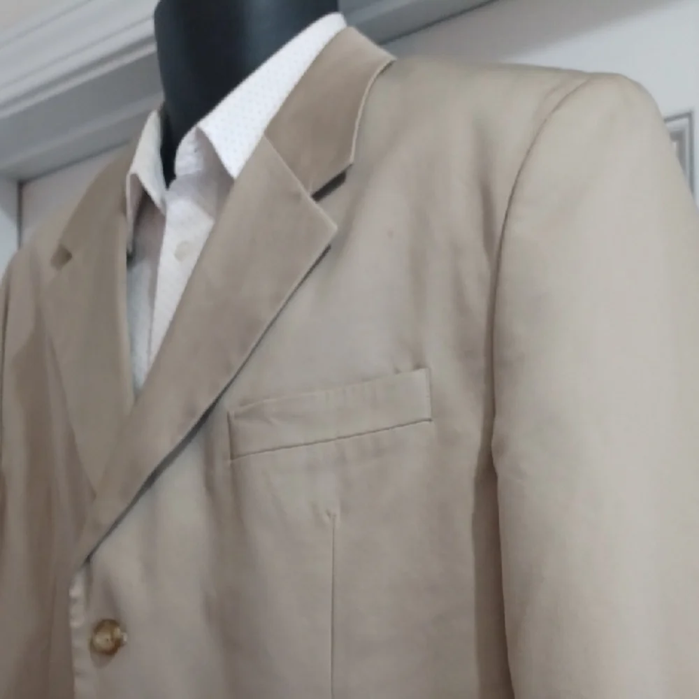 Merona Men's Beige Blazer, 44L